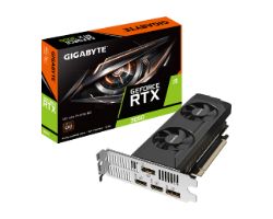GV-N3050OC-6GL - Tarjeta Grfica GIGABYTE Nvidia GeForce RTX 3050 OC LP 6Gb GDDR6 2xDP 1.4a 2xHDMI 2.1 PCIe 4.0 OpenGL 4.6 DirectX 12 Ultimate (GV-N3050OC-6GL)