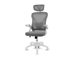 DRAIR35WG - Silla Drift Ergonmica, respaldo de malla, reposabrazos ajustables, hasta 120 kg, Gris. (DRAIR35WG)