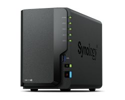 DS225+ - Caja NAS Synology Celeron J4125 2Gb DDR4 USB 2xRJ45 2 Bahas Synology DSM Negro (DS225+)