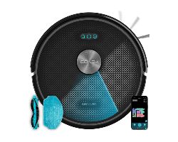 A01_EU01_114516 - Robot Aspirador Cecotec Conga M50 on Navegacin lser APP, Wifi, 5000Pa, 160 m2 de autonoma. Cepillo multifuncin para todas las superficies. (A01_EU01_114516)