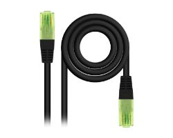 10.20.1400-L25-BK - Cable de Red Nanocable Cat.6 RJ45 UTP 25cm Negro (10.20.1400-L25-BK)