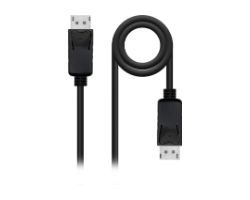 10.15.2802 - Cable Nanocable DisplayPort 1.4 8K DP/M-DP/M 2m Negro (10.15.2802)