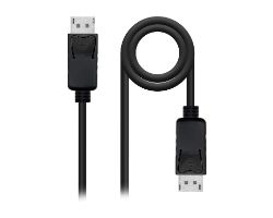 10.15.2803 - Cable Nanocable DisplayPort 1.4 8K DP/M-DP/M 3m Negro (10.15.2803)