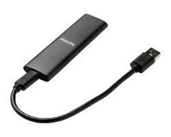 FM01SS030P - Disco Externo SSD Philips Slim 1Tb SATA USB-C 3.0 Lectura 550 Mb/s Gris (FM01SS030P)