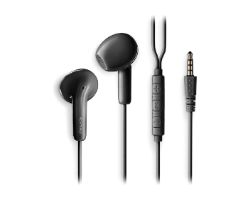 CROSSFLIPBLACK - Auriculares NGS Intraurales Jack3.5mm Negro (CROSSFLIPBLACK)