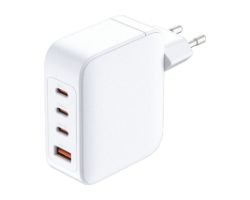 DCF-141/E - Cargador de Pared D-Link GaN 140W PD 3.1 QC 3.0/4 1xUSB-A 3xUSB-C Blanco (DCF-141/E)