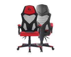 NS-EROS-REDBL - Silla Gaming Newskill Eros Ergonmica con respaldo mallado, Roja (NS-EROS-REDBL)