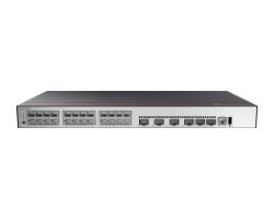 98012026 - Switch Huawei S5735-L24P4XE-A-V2 Gestionado L3 24xRJ45 4xSFP+ 1xUSB 2.0 Ethernet GbE PoE 400W Rack 1U Negro/Plata (98012026)