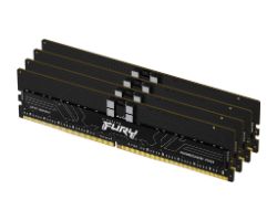 KF564R32RBK4-128 - M�dulo Kingston FURY Renegade Pro DDR5 128Gb (4x32Gb) 6400 Mt/s 288-pin Dimm CL32 ECC 1.8V PC/Servidor (KF564R32RBK4-128)