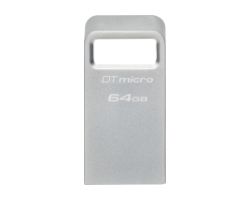 DTMC3G2/64GB - Pendrive Kingston DataTraveler Micro 64Gb USB-A 3.0 Lectura 200 Mb/s Llavero Metal (DTMC3G2/64GB)