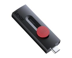 LJDD300256G-BNBNG - Pendrive Lexar Dual 256Gb USB-A 3.0 USB-C 3.0 Negro (LJDD300256G-BNBNG)