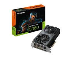 9VN5060W-00-G10 - Tarjeta Grfica GIGABYTE Nvidia GeForce RTX 5060 WINDFORCE 2X 8Gb GDDR7 3xDP 2.1b 1xHDMI 2.1b PCIe 5.0 OpenGL 4.6 DirectX 12.0 (9VN5060W-00-G10)