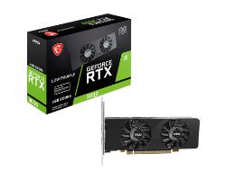 912-V812-213 - MSI RTX 3050 LP E 6G OC, NVIDIA GeForce RTX3050 DDR6 6Gb 2HDMI 1DP (912-V812-213)