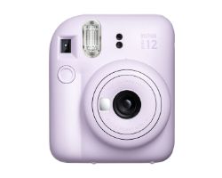 70100171931 - Cmara Fujifilm Instax mini 12 Kit Navidad Lilac Purple, incluye tote bag, pack 10 papel foto, correa, bateria AA. (70100171931)