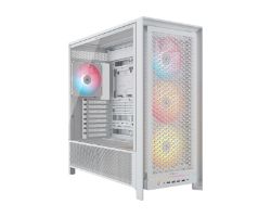 CC-9011310-WW - Caja Corsair FRAME 5000D RS Panel Lateral de Cristal Templado ARGB 4xUSB-A 3.0 1xUSB-C 3.1 ATX EATX mATX Mini-ITX Blanca (CC-9011310-WW)