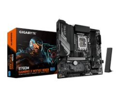 9MB76MG65-00-G10 - Placa base GIGABYTE B760M G X WIFI6E: (1700) 4DDR5 M.2 SATA3 USB DP HDMI RJ45 mATX 7.1 WiFi 6E Bluetooth 5.3 Ethernet 2.5 GbE (9MB76MG65-00-G10)