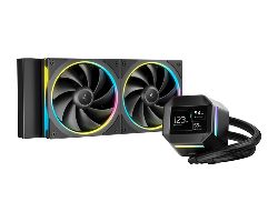 R-LM240-BKDMMC-1 - Refrigeracin Lquida DeepCool LM240 LED RGB Pantalla IPS 2.4
