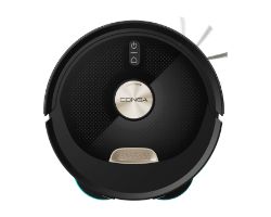 A01_EU01_115944 - Robot aspirador Cecotec Conga M100 Spin AI, con mopas giratorias elevables. Inteligencia Artificial y 20000 Pa de succin. Cepillo de silicona antienredos. Autonoma hasta 220?m2. Control App 3.0. (A01_EU01_115944)
