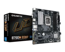 B760M D3HP G10 - Placa base GIGABYTE B760M D3HP: (1700) 4DDR5 M.2 SATA3 USB DP VGA HDMI RJ45 mATX 7.1 Ethernet