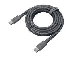 2CCC201SG - Cable Fresh N Rebel FlexWave USB-C a USB-C 100W 2m Gris Silicona Ultraflexible Diseo Trenzado Duradero (2CCC201SG)