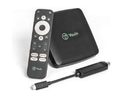 OUT7291 - Receptor TV Youin 4K UHD TDT Negro (EN1060K) (OUT7291). Buen estado. Desprecintado. Completo. (OUTLET)