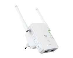 REPEATER300V2 - Repetidor Strong 300 Mbit/s WiFi 2.4GHz 2xRJ45 Ethernet 10/100 2 Antenas Externas Blanco (REPEATER300V2)