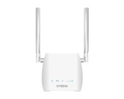 4GROUTER300M - Router Strong 300M WiFi 2.4GHz USB 1xRJ45 Ethernet 10/100 4G 4 Antenas (2 Internas/2 Externas) Blanco (4GROUTER300M)