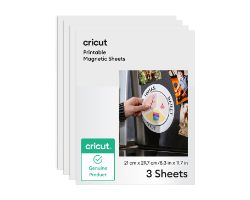 CRC-2012792 - Papel CRICUT 3Hojas Imprimibles magnticas A4 Blanco (CRC-2012792)