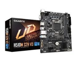 OUT7328 - Placa base GIGABYTE H510M S2H V3:(1200) 2DDR4 DP VGA HDMI mATX (OUT7328). Buen estado. Marcas de uso. Sin caja original. Con chapa. (OUTLET)