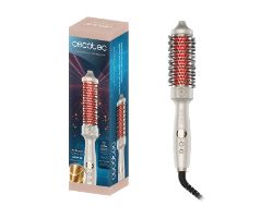 A01_EU01_110333 - Cepillo alisador Cecotec InstantCare ThermoGlow, con Infrarrojos y Tecnologa Inica, 5 Temperaturas, 38mm, Funcin Memoria, Pantalla, Apagado Automtico y Cable Giratorio. (A01_EU01_110333)
