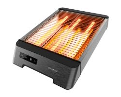 03275 - Tostador plano horizontal Cecotec NiceSlice Touch, tres resistencias con 1000 W para todo tipo de pan o bollera y control tctil. (03275)