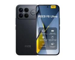 XIA-SP POCO F8U 16-512 BK - Smartphone XIAOMI Poco F8 Ultra 6.9? AMOLED Qualcomm Snapdragon 8 Elite Gen 5 12Gb 512Gb Cmara Trasera Triple 50/50/50mp Cmara Frontal 32mp NFC USB-C IP68 WiFi 6 Bluetooth 5.3 5G Xiaomi HyperOS 3 Negro (MZB0M43EU)