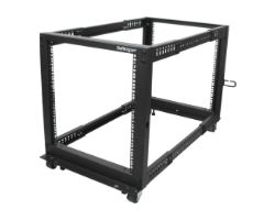 4POSTRACK12U - Rack StarTech M�vil Marco Abierto 19