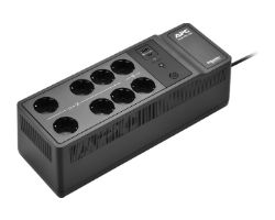 BE1050G2-GR - S.A.I. APC 1050VA 600W 8xSchuko 1xUSB-A/Carga 1xUSB-C/Carga Negra (BE1050G2-GR)