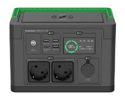 PPS330-GR - Power Station APC 330W Carga por panel Solar/Usb-C PD/corriente directa, LCD, 2Tomas AC, 3Usb-A, 1PD. (PPS330-GR)