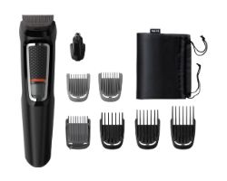 MG-3730/15 - Cortapelos Philips Multigroom Serie 8000 8 en 1 con Bater�a 11 Accesorios Negro (MG-3730/15)