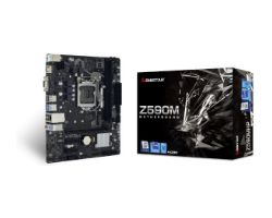 OUT7936 - Placa base BIOSTAR Z590MHP: (1200) 2DDR4 USB HDMI VGA RJ45 mATX (OUT7936). Buen estado. Reparada f�brica. Sin chapa. (OUTLET)