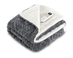 A01_EU01_115954 - Manta el�ctrica CECOTEC HeatConfort Luma 160x130cm, con Apagado Autom�tico y 10 Niveles de Temperatura Ajustables. Sherpa.(A01_EU01_115954)