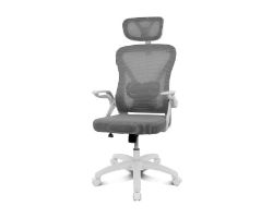 OUT8055 - Silla Drift Ergon�mica Blanca/Gris (DRAIR35WG) (OUT8055). Buen estado. Marcas de uso. Sin manual. (OUTLET)