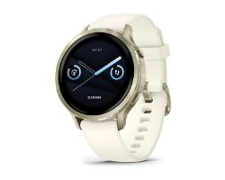 010-03013-00 - Smartwatch Garmin Venu 4 Digital AMOLED 41mm T�ctil 8Gb GPS WiFi Bluetooth Oro/Blanco (010-03013-00)