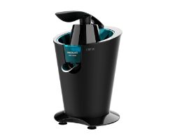 03098 - Exprimidor El�ctrico Cecotec EssentialVita PowerFresh 600, 600w, Filtro de Acero inoxidable, 2 Conos Desmontables, Boquilla antigoteo, Cuerpo Negro con Acabado Soft Touch. 600w(03098)