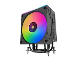 MCPULCD - Ventilador CPU Mars Gaming ARGB Multisocket 120mm 300W TDP Pantalla LCD Negro (MCPULCD)