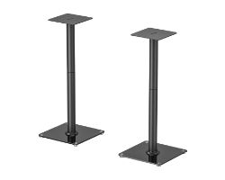 SPK11U-433 - Soporte de Suelo AISENS para 2 Altavoces M�x. 25Kg Negro (SPK11U-433)