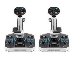 2960939 - JoyStick Thrustmaster Sol-R 2 HOSAS Space Sin Duo, 88botones 6ejes Usb-C, para PC. 2Palancas. (2960939)