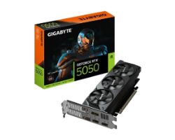 9VN5050O8L-00-G10 - Gigabyte GV-N5050OC-8G Geforce RTX5050 OC Low Profile 8G, 8Gb DDR6 2HDMI 2DP (9VN5050O8L-00-G10)