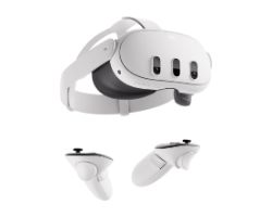 899-00586-01 - Gafas de Realidad Virtual Meta Quest 3S, Pantalla LCD, Auriculares y micr�fono integrados, 2 controladores con posicionamiento absoluto, compatible con PC v�a Link o Air Link. (899-00586-01)
