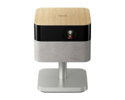 V11HB76640 - Proyector Port�til Epson Smart Lifestudio Flex EF-72 Roble LED 4K UHD 1000L 3LCD 1xUSB-A 1xUSB-B 1xUSB-C 1xHDMI WiFi 5 Bluetooth Negro/Plata/Roble (V11HB76640)