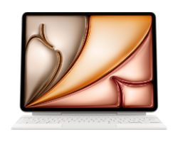 MDFW4Y/A - Teclado Apple Magic Keyboard QWERTY USB-C para iPad Air 13? Blanco (MDFW4Y/A)