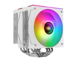 MCPUX26W - Ventilador CPU Mars Gaming ARGB 350w 2x120mm Blanco (MCPUX26W)