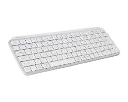 MKSILENKEYSWES - Teclado Mars Gaming RF Wireless/Bluetooth Blanco (MKSILENKEYSWES)